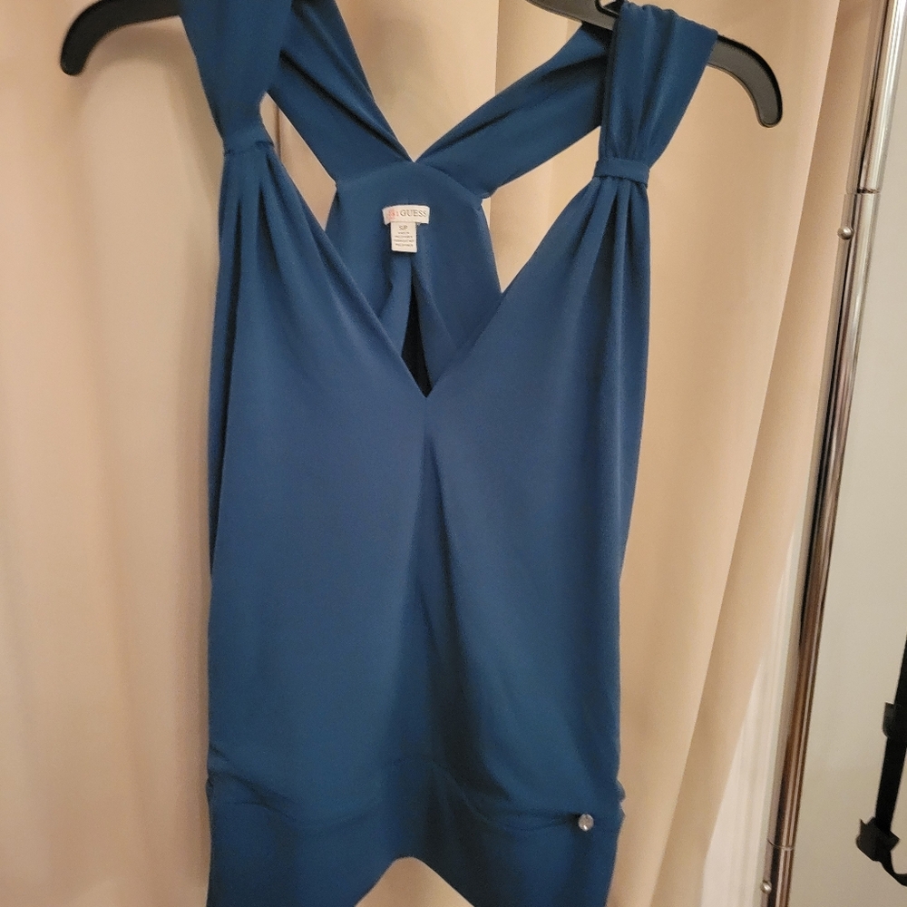 Guess green Halter Top